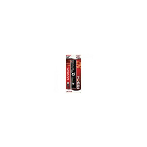 SUPERIOR UNIVERZALNI DALJINSKI UPRAVLJAČ FREEDOM USB 2U1 CRNI