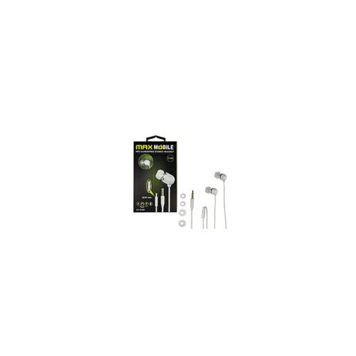 MAXMOBILE SLUŠALICE HANDSFREE KV-1373 bijela, 3.5mm
