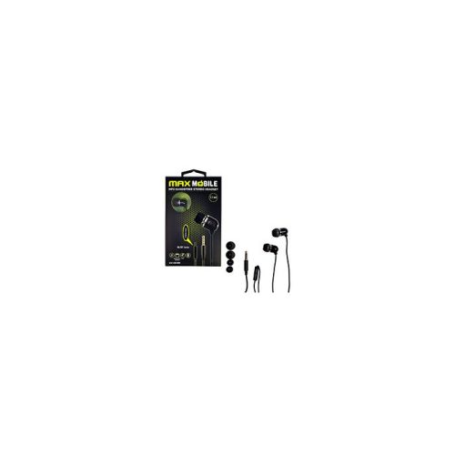 MAXMOBILE SLUŠALICE HANDSFREE KV-1373 crna, 3.5mm