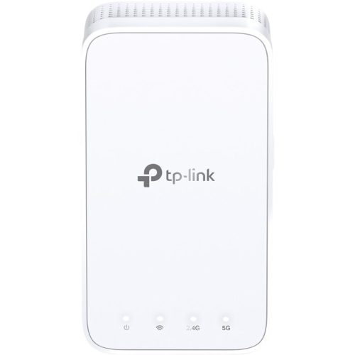 AC1200 MESH Wi-Fi Range Extender, Wall Plugged, 2 internal antennas, 867Mbps at 5GHz + 300Mbps at 2.4GHz, Range Extender mode, WPS, Intelligent Signal Light, Access Control, Power Schedule, LED Control, OneMesh, Tether App