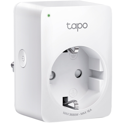 Mini Smart Wi-Fi Socket, Energy MonitoringSPEC: 100-240 V, Max Load 16 A, 50/60 Hz, 2.4 GHz Wi-Fi networkingFEATURE: Amazon Certified for Humans (FFS), Energy Monitoring, Voice Control (works with Amazon Alexa and Google Assistant), Remote Control