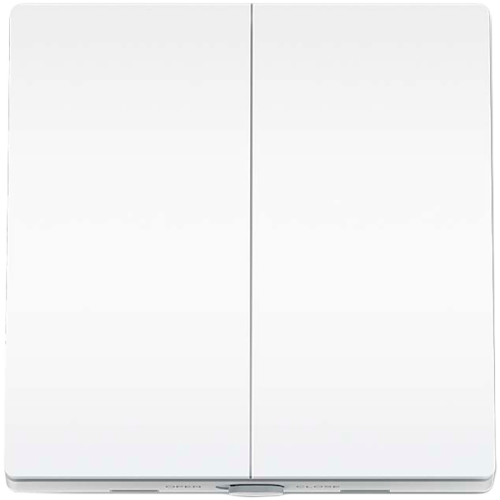 Smart Light Switch 2 Gang 1 Way