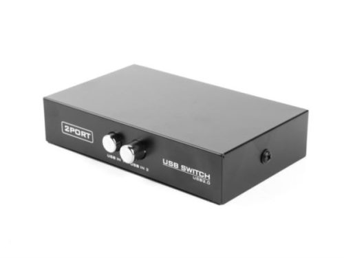 Gembird 2-port manual USB switch