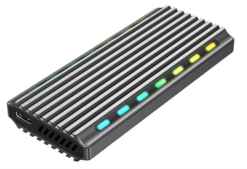 Gembird USB 3.1 enclosure for M.2 NVME drives, aluminium