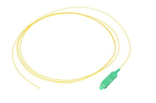 NFO Fiber optic pigtail SC APC, SM, G.657A2, 900um, LSZH, 1,5m