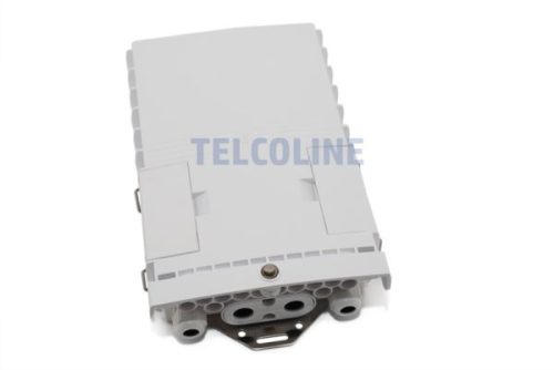 NFO Splice Closure, 4 inputs, 16 outputs, Wall or Pole mount