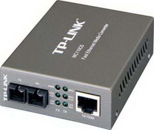 TP-Link 100Mbps RJ45 to 100base optical (SC, SM)-20km Media Converter