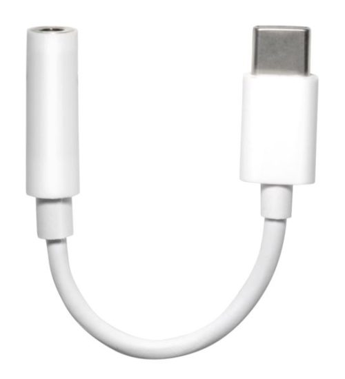 Transmedia USB type C plug – 3,5mm stereo Headphone adapter