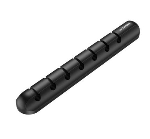 Vention 7 Ports Desktop Cable Manager, Black