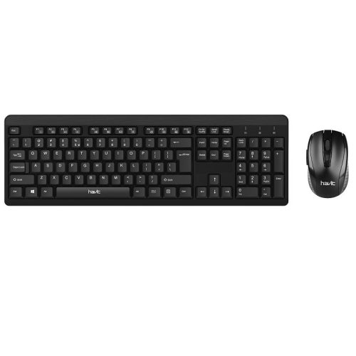 HAVIT TIPKOVNICA+MIŠ HV-KB260GCMBK BEŽIĆNI SET 2.4GHz