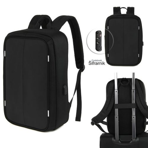MAXLINE TORBA/RUKSAK ZA LAPTOP KLB220318 (USB PORT) do 17.3"