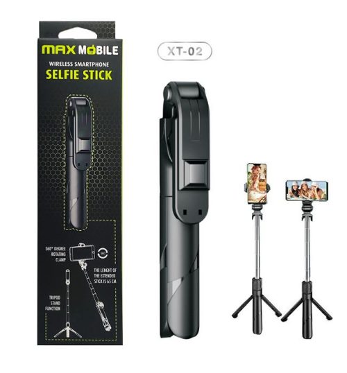 MAXMOBILE DRŽAČ SELFIE Bluetooth TRIPOD MONOPOD XT-02