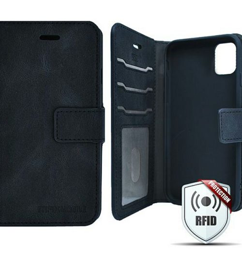 MM BOOK TORBICA XIAOMI REDMI 10 5G WALLET Anti RFID crna