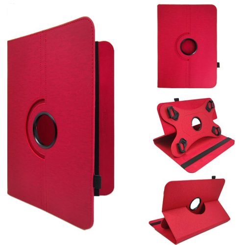 MAXMOBILE TABLET TORBICA FLIP ME2 10.1"-11.5" ROT.RED