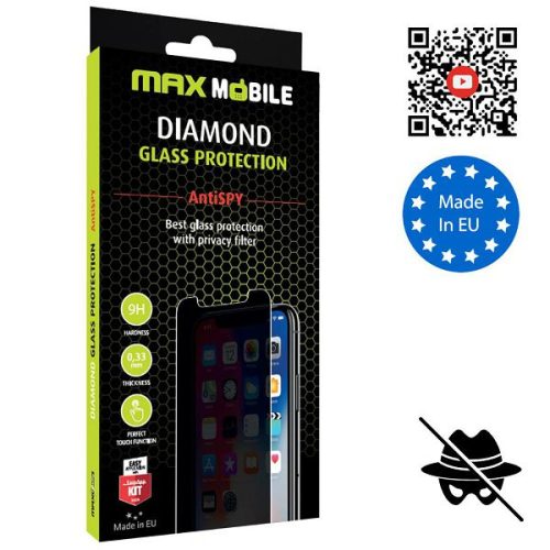 MM ZAŠTITNO STAKLO ZA IPHONE 15 DIAMOND 2.5D AntiSPY