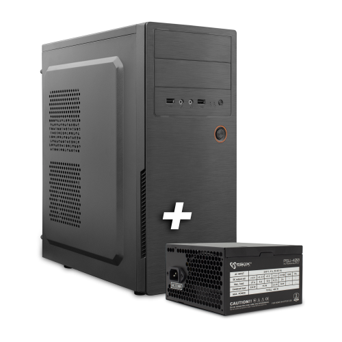 KUĆIŠTE SBOX PCC-180 ATX + NAPAJANJE PSU-400