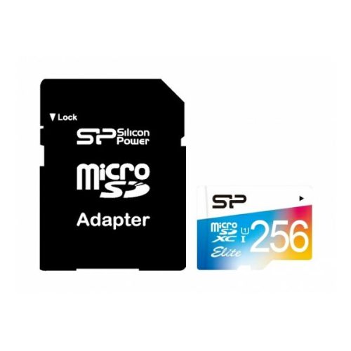 SP MEMORIJSKA KARTICA MicroSDXC Elite/Adapter 256GB CL10