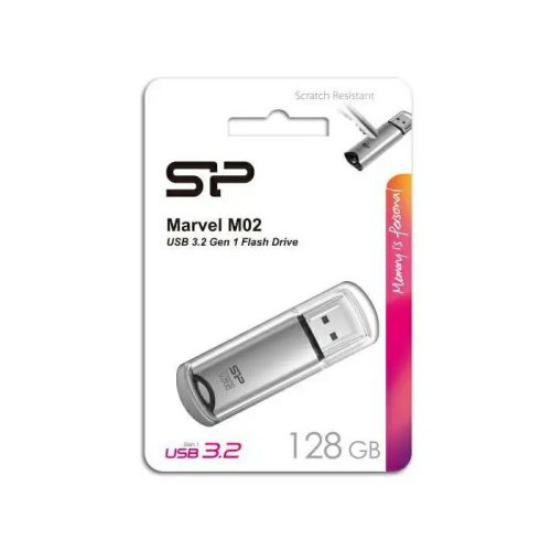 SP USB 3.2 FLASH DRIVE MARVEL M02 128GB SILVER
