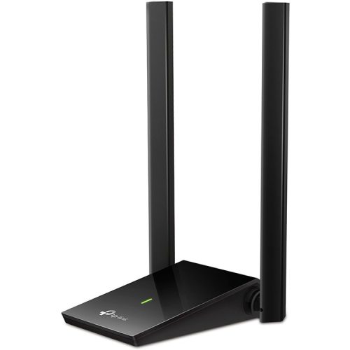 AC1300Mbps Dual-band High-Gain wireless USB adapter, 867Mbps at 5G and 400Mbps at 2.4G, two high gain antennas, USB 3.0, USB extension cable, support wave 2 MU-MIMO, full compatible with Windows and macOS.