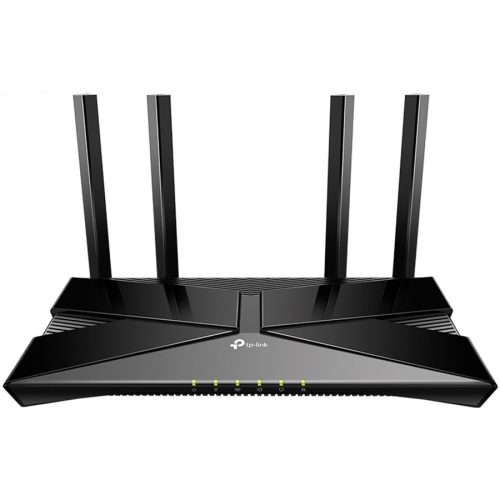 TP Link AX1800 Dual-Band Wi-Fi 6 Router, 1.8 Gbps Wi-Fi, 4× Fixed  Antennas, 1× Gigabit WAN Port, 4× Gigabit LAN Ports, Network Security: SPI Firewal, Access Control IP & MAC Binding, Application Layer Gateway, IPv4 IPv6 protocols, OneMesh Suppor