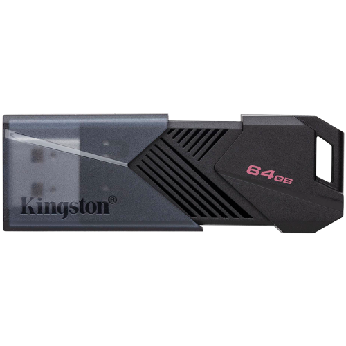 Kingston 64GB Portable USB 3.2 Gen 1 DataTraveler Exodia Onyx