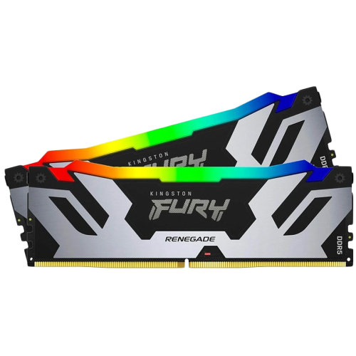 Kingston 32GB 7200MT/s DDR5 CL38 DIMM (Kit of 2) FURY Renegade RGB White XMP