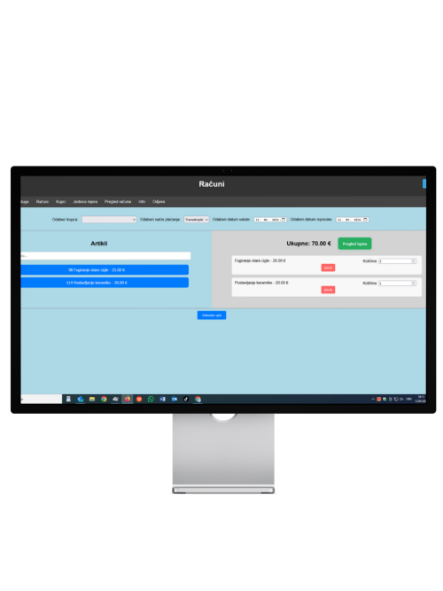 PC-NET, web aplikacija mobitele, tablete i računala
