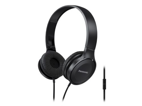 SLUŠALICE RP-HF 100ME-A CRNE PANASONIC SA MIKROFONOM I KONTROLOM ZVUKA