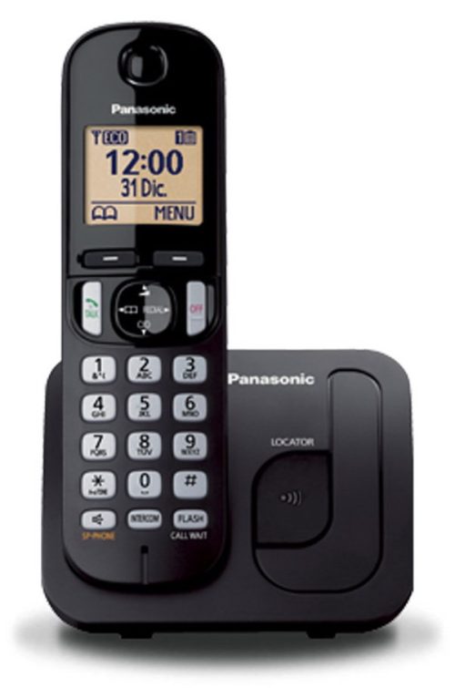 Bežični telefon Panasonic KX-TGC210FXB crni