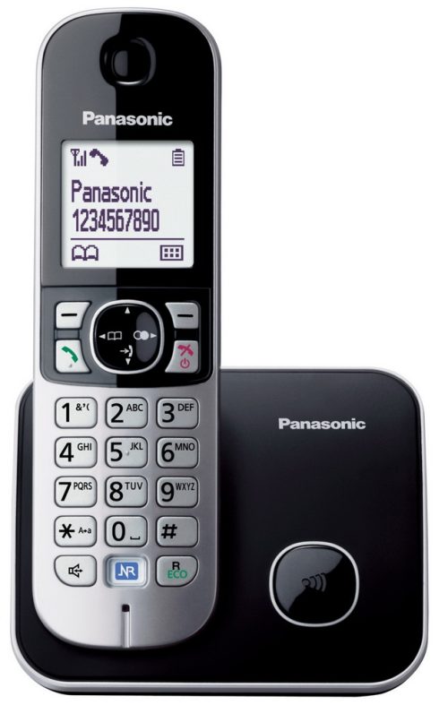 Bežični telefon Panasonic KX-TG6811FXB crni