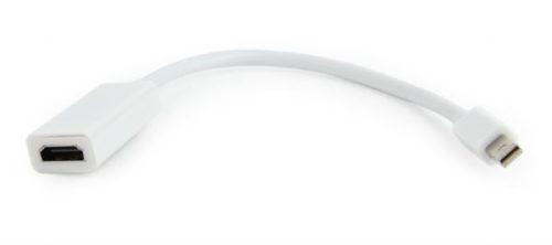 Gembird Mini DisplayPort to HDMI adapter cable, white