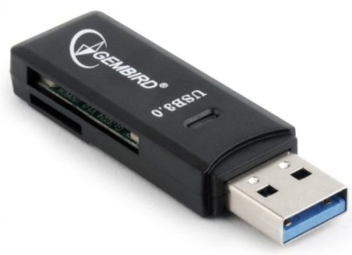 Gembird Compact USB 3.0 SD card reader, blister