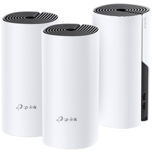AC1200 Whole-Home Mesh Wi-Fi System, Qualcomm CPU, 867Mbps at 5GHz+300Mbps at 2.4GHz, 2 Gigabit Ports, 2 internal antennas, MU-MIMO, Beamforming, Parental Controls, Quality of Service, Reporting, Access Point Mode, IPv6 Ready, Assisted Setup, Deco Ap