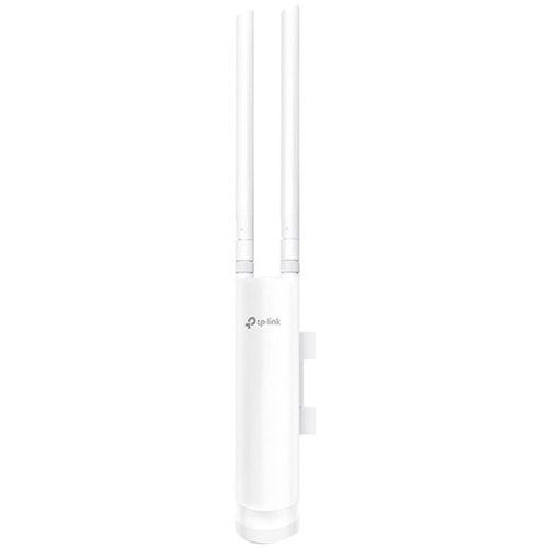TP-Link EAP225-Outdoor AC1200 Dual Band Outdoor Access Point,867Mbps at 5GHz + 300Mbps at 2.4GHz,1 Gigabit LAN,802.3af PoE and Passive PoE,2 External Antennas,IP65 Weatherproof,MU-MIMO,Band Steering,Beamforming,Airtime Fairness,Centralized Man.