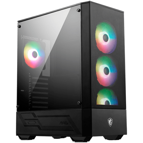 MSI MAG FORGE 112R , 2xUSB 3.0, 4x120mm ARGB Fan, 6xARGB Control Board, Tempered Glass Window