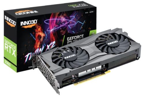 INNO3D GeForce RTX 3060 8GB TWIN X2, 8GB GDDR6