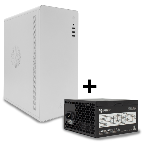 KUĆIŠTE SBOX PCC-500W ATX + NAPAJANJE PSU-400