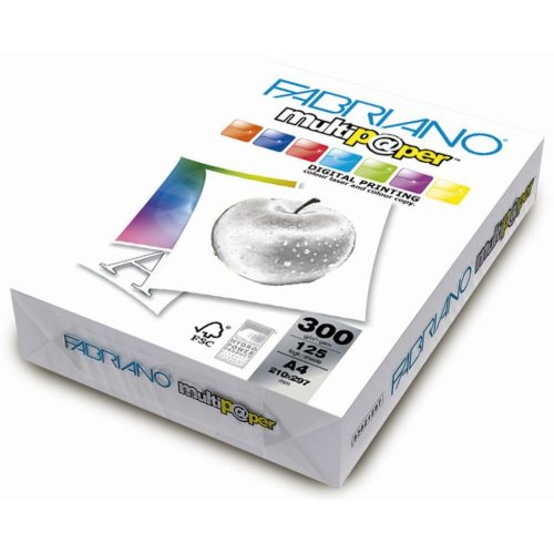 PAPIR FABRIANO MULTIPAPIR A3/300G 125L 53829742 (5 RIZ U PAK)