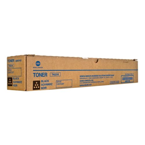 TONER KONICA MINOLTA TN221K C227 BLACK 24K #A8K3150