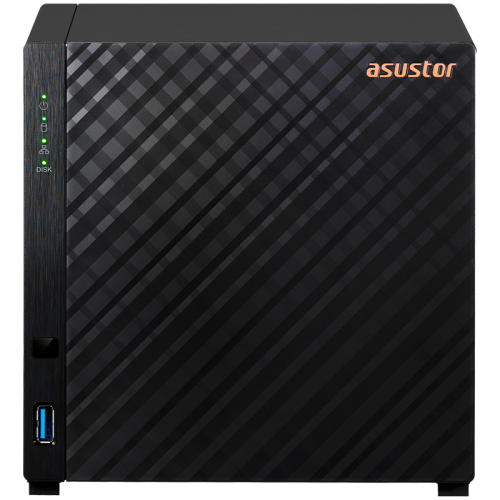 ASUSTOR NAS AS1104T Drivestor4 4x 3.5'' - 1x 2.5Gbe Realtek QuadCore RTD1296 1.4GHz 1GB single PSU desktop