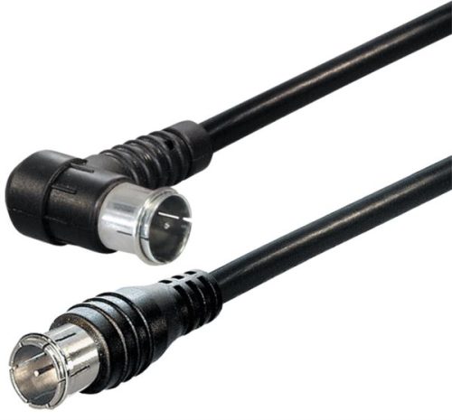 Transmedia Quick-F-plug straight - Quick-F-plug angled, 1,5 m