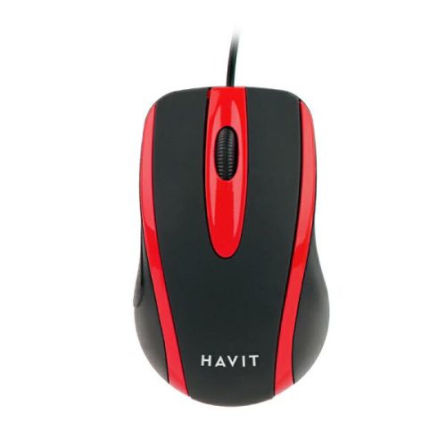 HAVIT OPTIČKI MIŠ HV-MS753 crno-crveni
