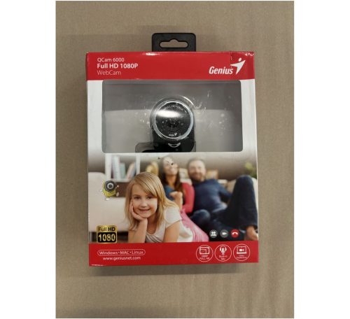 Oštećen (ambalaža) Webcam Genius QCam 6000 crna