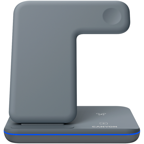 CANYON wireless charger WS-303 15W 3in1 Gray
