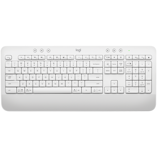 LOGITECH K650 SIGNATURE Bluetooth keyboard - OFF WHITE - HRV-SLV-SRB