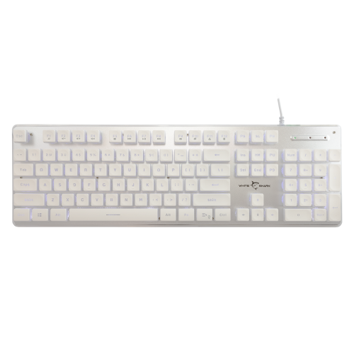 White Shark Tipkovnica GK-003241 TACHI-Bijela-US