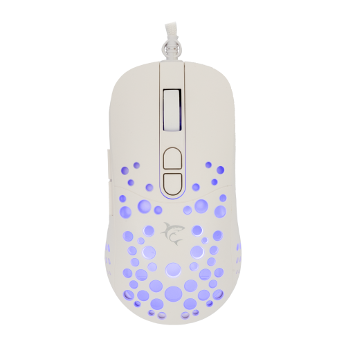 White Shark MIŠ GM-9004 TRISTAN-2 Bijeli RGB / 12.800 dpi