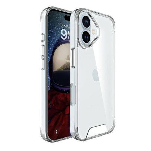 MM TPU IPHONE 16 - DROP-PROOF LIGHT clear