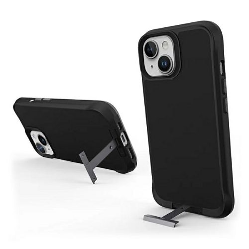MM TPU IPHONE 16 PRO - DROP-PROOF MAGSAFE KICKSTAND Black