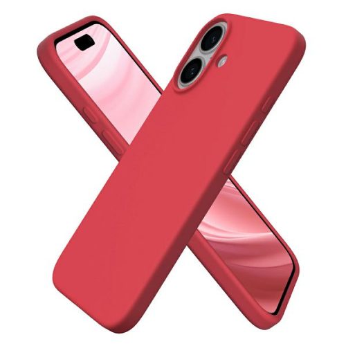 MM TPU IPHONE 16 - SILICONE MIKRO RED